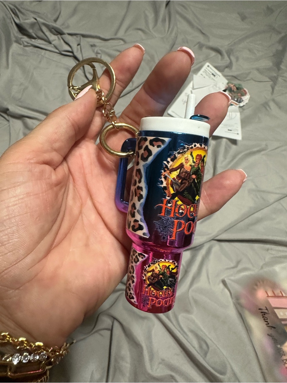Hocus Pocus Novelty tumbler keychain